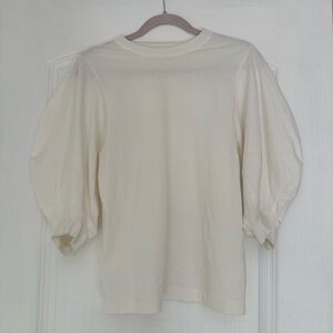 Women’s Puff Sleeve 100% Cotton Tee